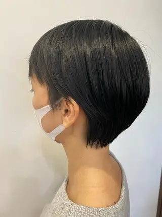 ショート ami🍑艶カラー/ 髪質改善/透明感のヘアスタイル