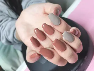 ミディアム ネイル 《LB》ラブリエ Nail&eyeのマツエク・マツパデザイン