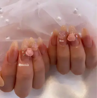 ロング Lancil kurumiのネイルデザイン