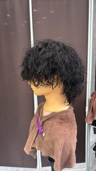 パーマ CS made by SHACHU 栄所属・山田 瑛司のヘアスタイル