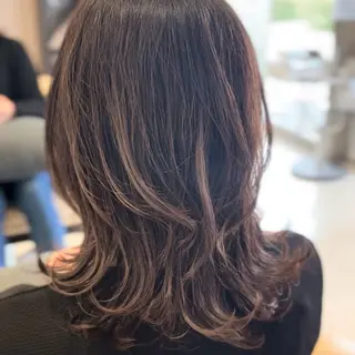 ミディアム 奈良/登美ヶ丘/ Yutaのヘアスタイル