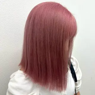 ミディアム ケアブリーチ/ 髪質改善/上質艶髪のヘアスタイル