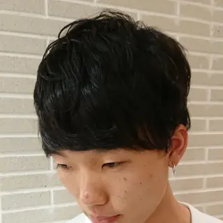 メンズ ブリーチ/ヘアケア/ 艶髪/イギチハルのヘアスタイル