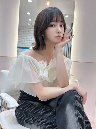 ショート ボブ/レイヤーボブ/ 髪質改善/梶川 夏季のヘアスタイル