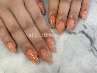 ネイル ネイルリボン 石田のネイルデザイン