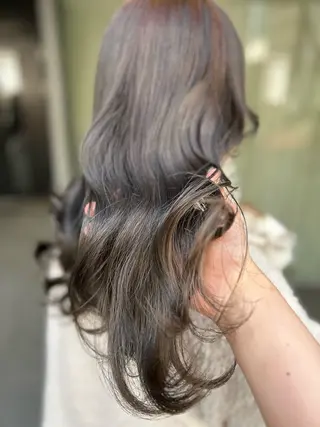 ロング 🌷ブリーチ縮毛矯正 /mina🌷のヘアスタイル