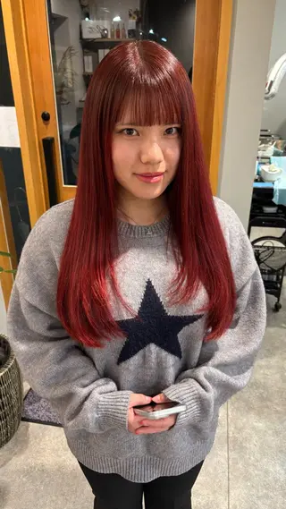 ロング vince gio 彩織のヘアスタイル