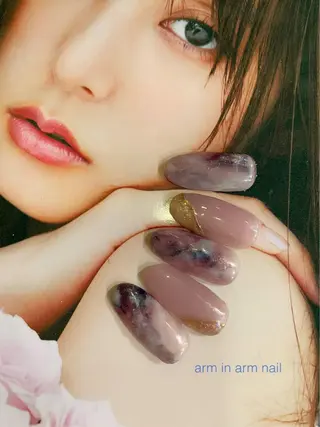 ネイル arm in arm ︎✿Yamamotoのマツエク・マツパデザイン