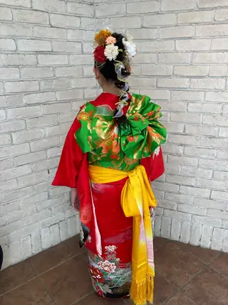 ロング ハウス山下あやか 成人式カットカラーのその他イメージ