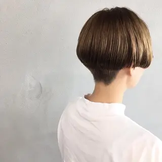 ショート ボブ/ショート/ 白髪染め/メンズ葛西のヘアスタイル