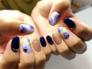 ネイル Aim* 深爪・自爪育成専門店のネイルデザイン