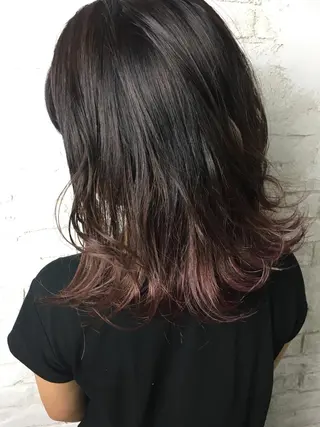 ミディアム カラー boutique misakiのヘアスタイル