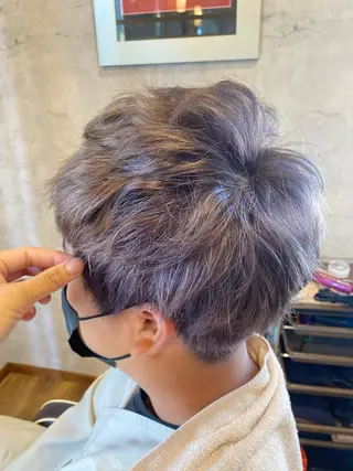 カラー メンズ 🌻井上 マリー🌻のヘアスタイル