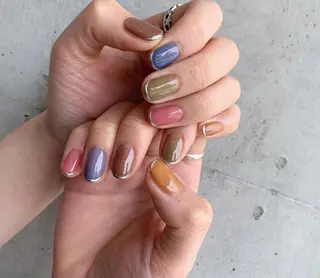 ネイル 長さだし専門店 M2　rikaのネイルデザイン