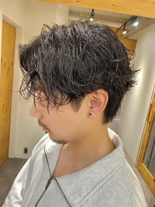 パーマ メンズ YOHEI【メンズ/ パーマ/メンズ特化】のヘアスタイル