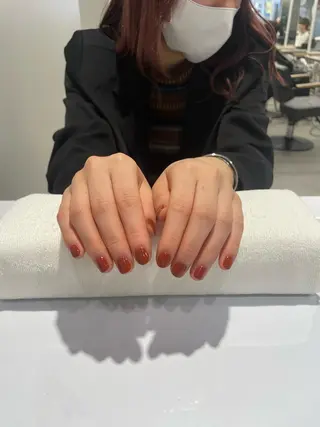 ネイル クルミ/ 💕ワンホンネイルのネイルデザイン