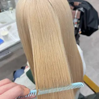 ロング カラー JUNSHIN🦋 ヘアセット／カラーのヘアスタイル