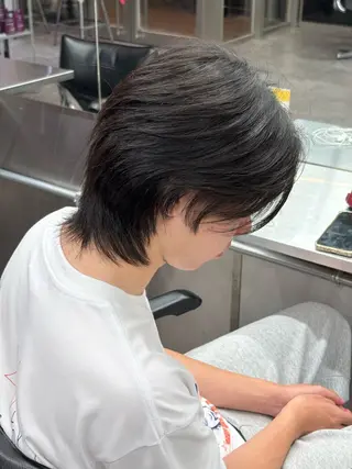 ミディアム カラー パーマ メンズ メンズパーマ特化 🔥韓国ヘア職人🔥のヘアスタイル