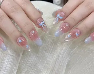 ネイル By moonネイル 🌷ワンホン/韓国風のネイルデザイン