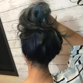 セミロング カラー ていねい技術No.1 🌈諏訪 健太のヘアスタイル