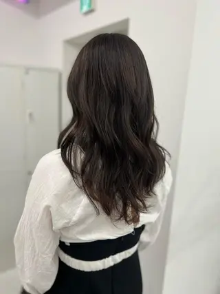 セミロング ADITION所属・ロン毛美容師 タイチ👽のヘアスタイル