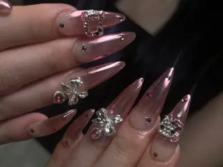 ネイル nail salon kukuna所属・ワンホン/韓国 nail 大阪アメ村のネイルデザイン