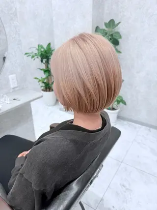 ショート カラー 🌈派手髪ハイトーン 🌈鈴木亮太🌈のヘアスタイル