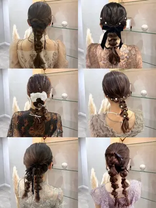 ヘアアレンジ color coutureのヘアスタイル