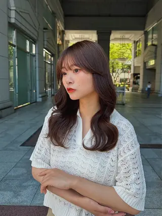 セミロング HIROKI /メンズ/艶カラーのヘアスタイル