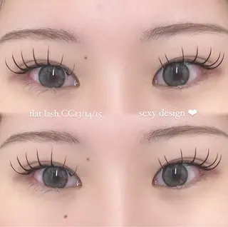 マツエク・マツパ Niyu栄店 Manaのマツエク・マツパデザイン