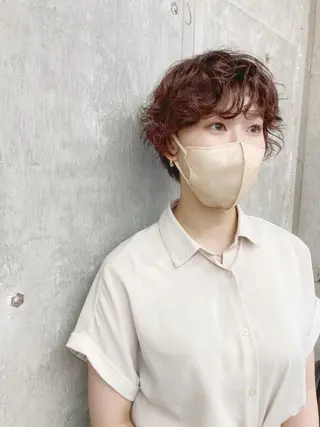 ショート カラー 小木曽智美 /ボブ/ショートのヘアスタイル