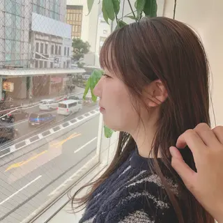 ロング 竜太/髪質改善カラ ー/似合わせカットのヘアスタイル