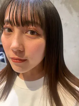 ロング カラー AO所属・RISAKO 艶髪モテヘア🎀府中のヘアスタイル