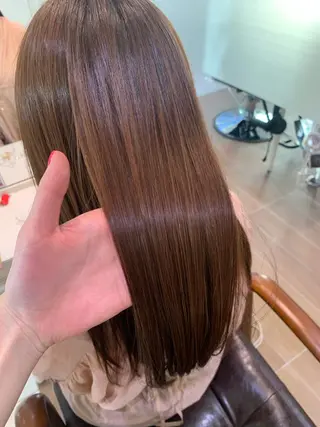 白髪染め /増田桃子のヘアスタイル