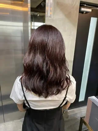 セミロング カラー Agu hair lore沼館店所属・八戸パーマ/メンズパ ーマ/シンゴ。のヘアスタイル