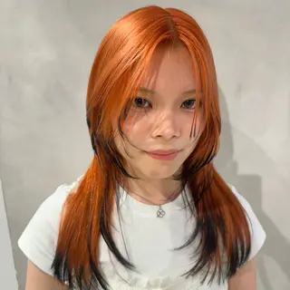 カラー デザインカラー/パー マ🦖外岡咲希🦖のヘアスタイル