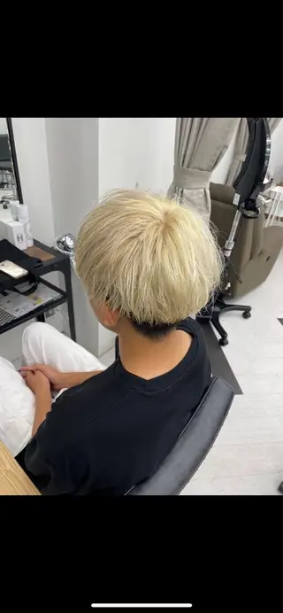 メンズ レイヤー/スパイキー ショート/坂本翔のヘアスタイル