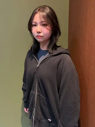 ミディアム カラー mai / linoah˚✧のヘアスタイル