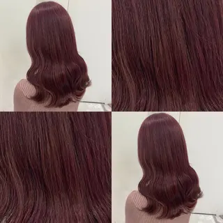 ロング カラー ガーリー♡女の子っぽ ヘア♡ピンクカラー♡のヘアスタイル