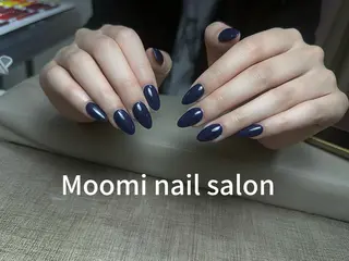 セミロング moomi nail スカルプ専門のネイルデザイン