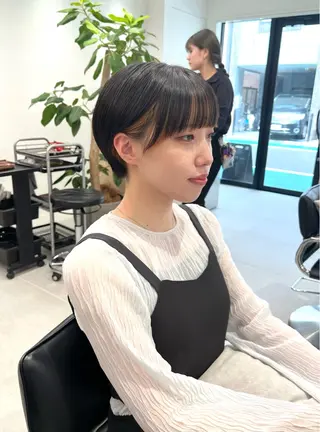 ショート 斉藤 未佳のヘアスタイル