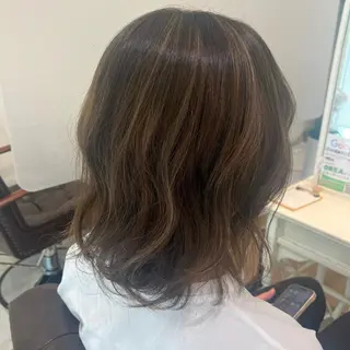 ミディアム 白髪染め /増田桃子のヘアスタイル