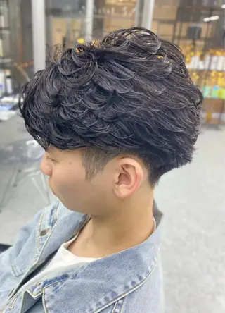 ショート パーマ メンズ DEW ITSUKIのヘアスタイル