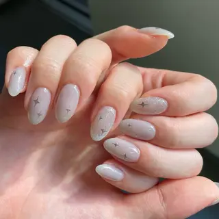 ネイル By moonネイル 🌷ワンホン/韓国風のネイルデザイン