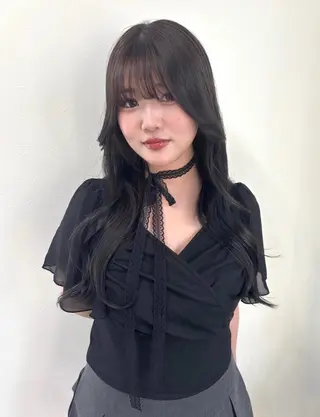 ロング カラー annuy ayanaのヘアスタイル