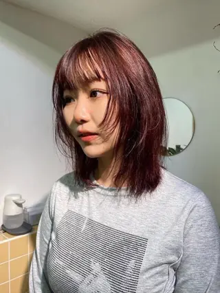 カラー iroha/ n.w.h🎀のヘアスタイル