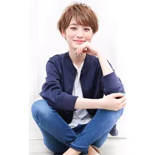 ショート Breath   beauu GIRL所属・千葉 絵里花のヘアスタイル