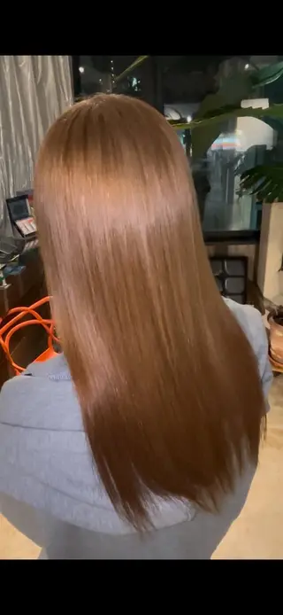 ロング カラー 平川 海夢のヘアスタイル