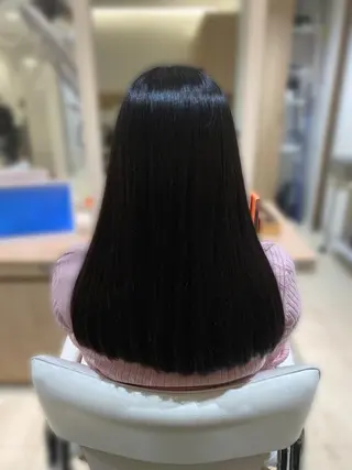 ロング newi銀座所属・大人髪質改善/ 源美晴のヘアスタイル