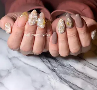 ネイル ﾈｲﾙﾙｰﾑﾘｯｶ 𝐦𝐚𝐲𝐮のネイルデザイン